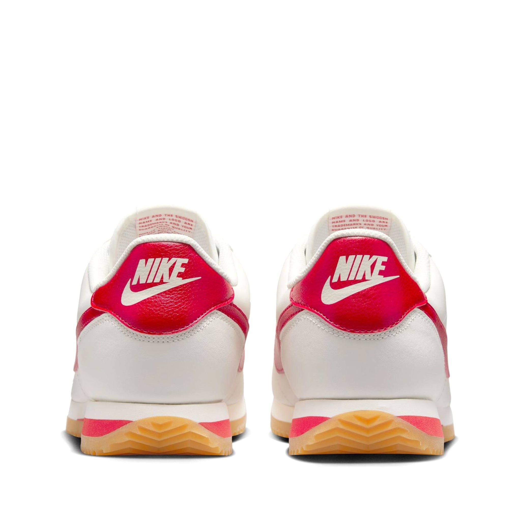  NIKE CORTEZ LEATHER SAIL GUM YELLOW UNIVERSITY RED DM4044-110 