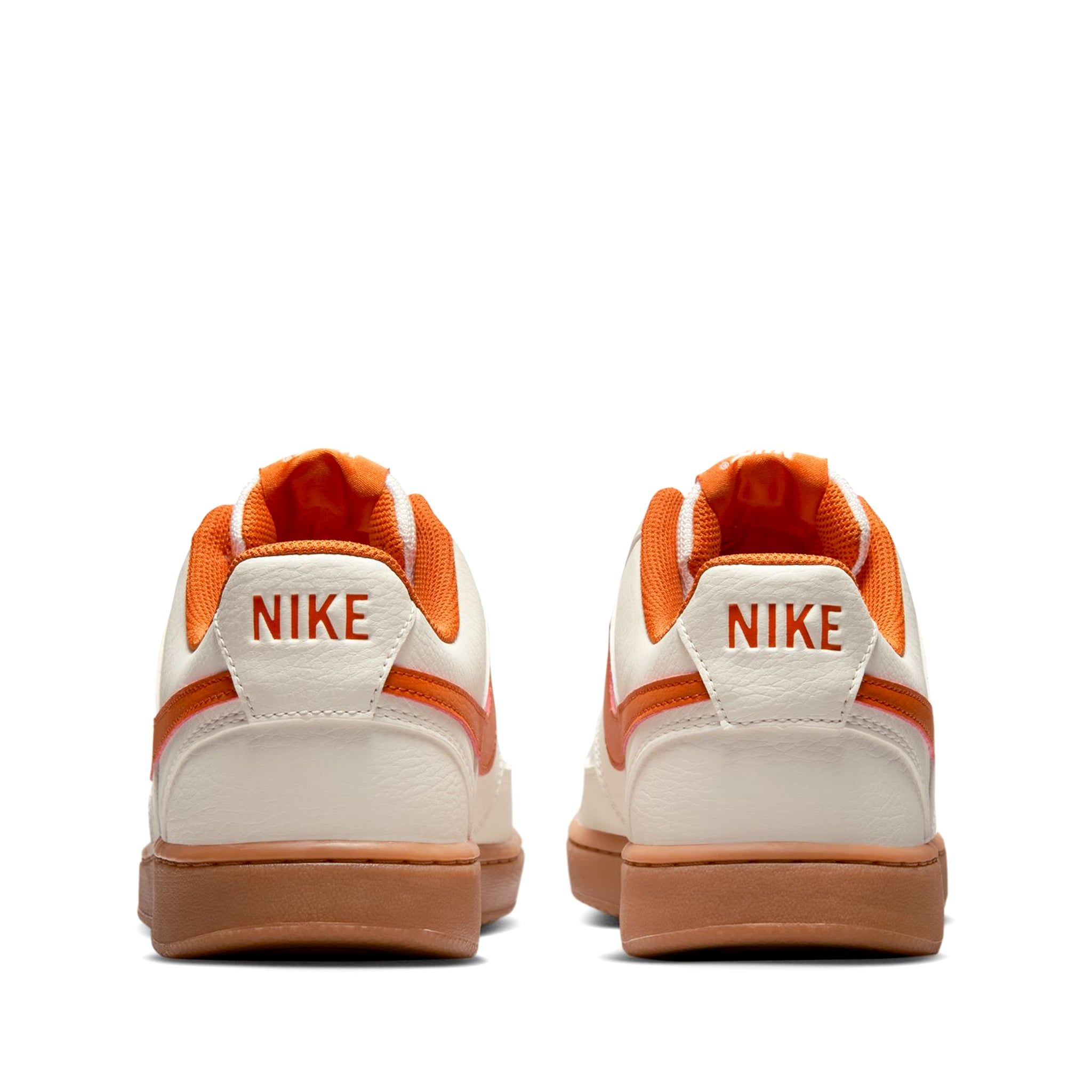  NIKE COURT VISION LOW NEXT NATURE SAIL GUM MEDIUM BROWN CAMPFIRE ORANGE HV4506-100 
