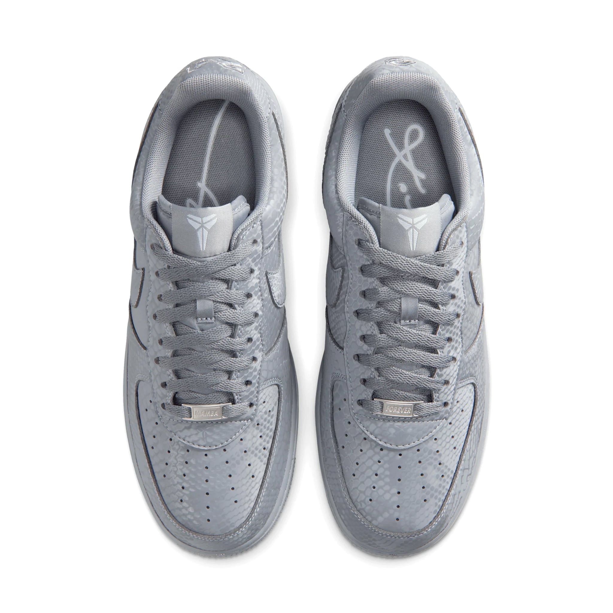  NIKE AIR FORCE 1 LOW KOBE BRYANT FOREVER COOL GREY IB0018-004 