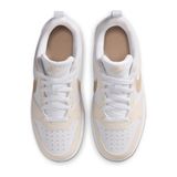  NIKE COURT BOROUGH LOW WHITE CHALK SHIMMER IR5462-100 