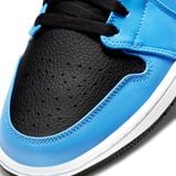  NIKE AIR JORDAN 1 LOW UNIVERSITY BLUE BLACK 553558-403 