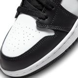 NIKE AIR JORDAN 1 LOW BLACK WHITE GREY 553560-040 