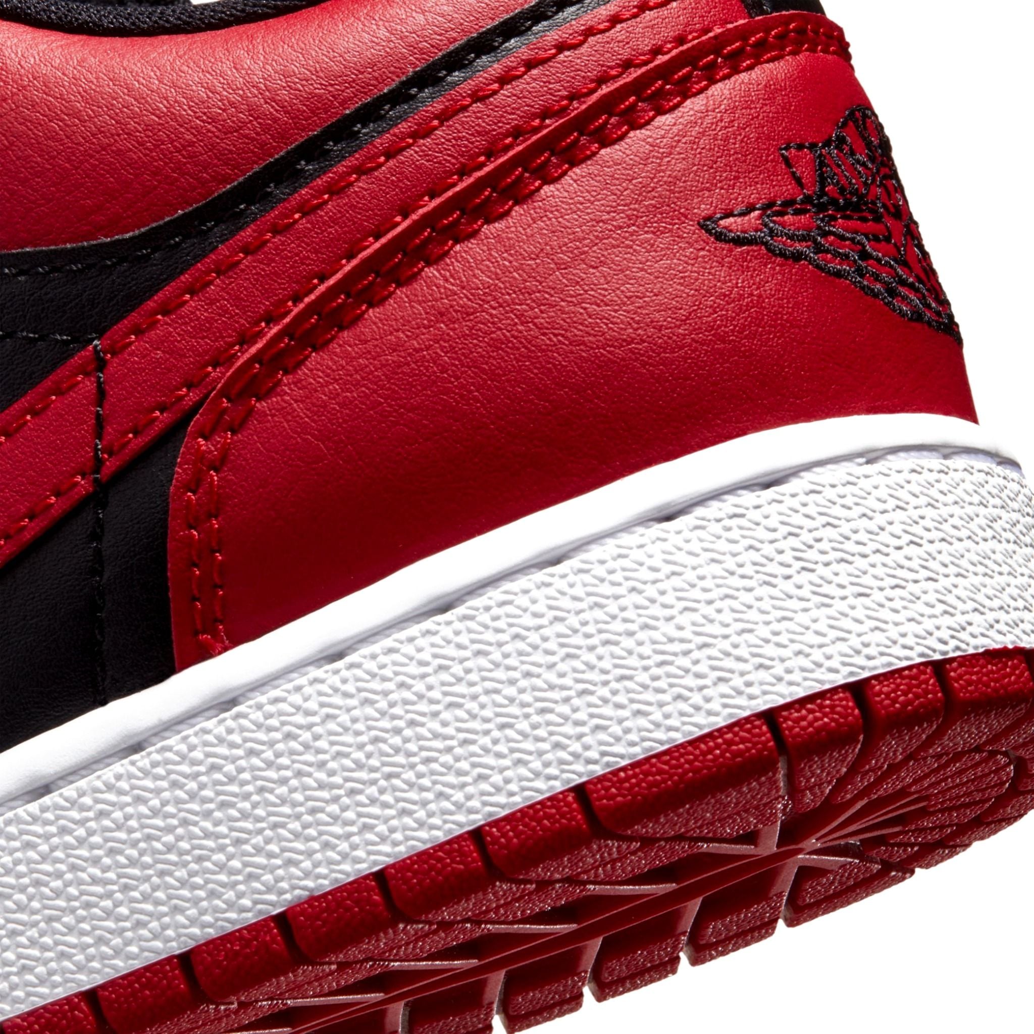  NIKE AIR JORDAN 1 LOW GS REVERSE RED 553560-606 