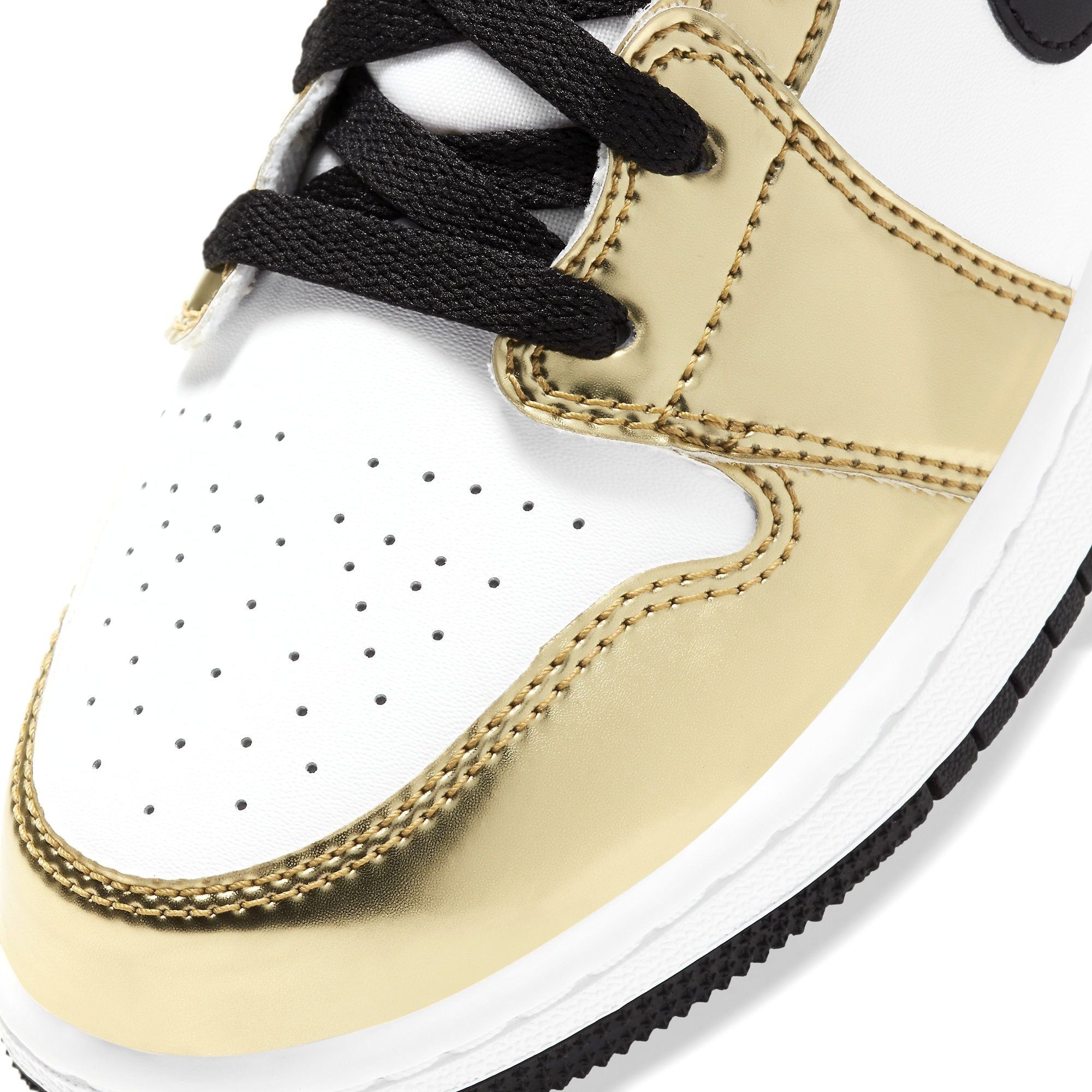  NIKE AIR JORDAN 1 MID METALLIC GOLD DC1420-700 