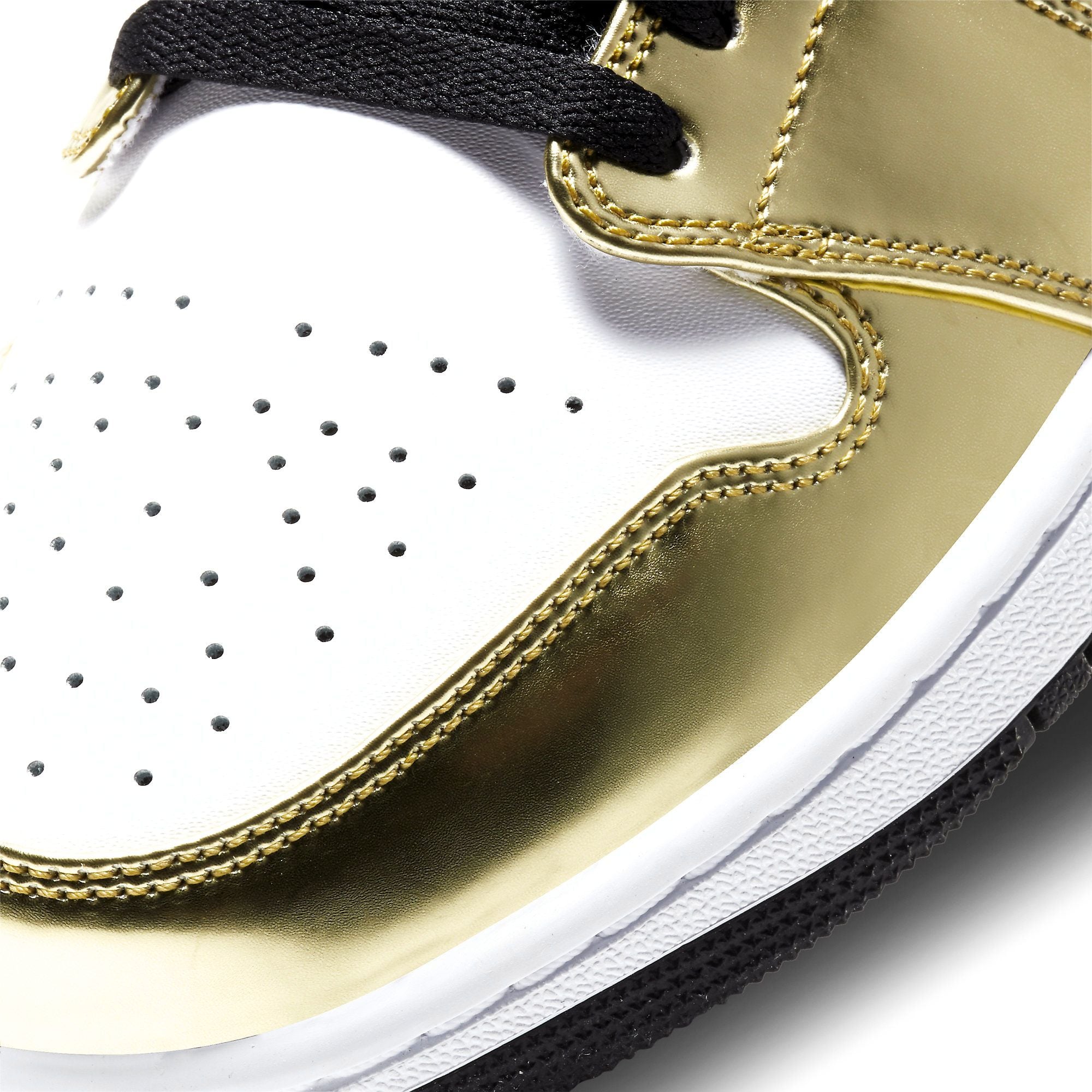  NIKE AIR JORDAN 1 MID METALLIC GOLD DC1419-700 