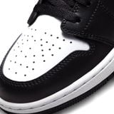  NIKE AIR JORDAN 1 LOW BLACK FIRED RED GS 553560-063 