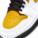  NIKE AIR JORDAN 1 MID UNIVERSITY GOLD 554724-170 
