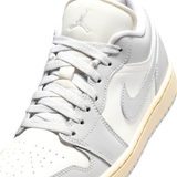  NIKE AIR JORDAN 1 LOW LIGHT GREY SAIL DC0774-103 