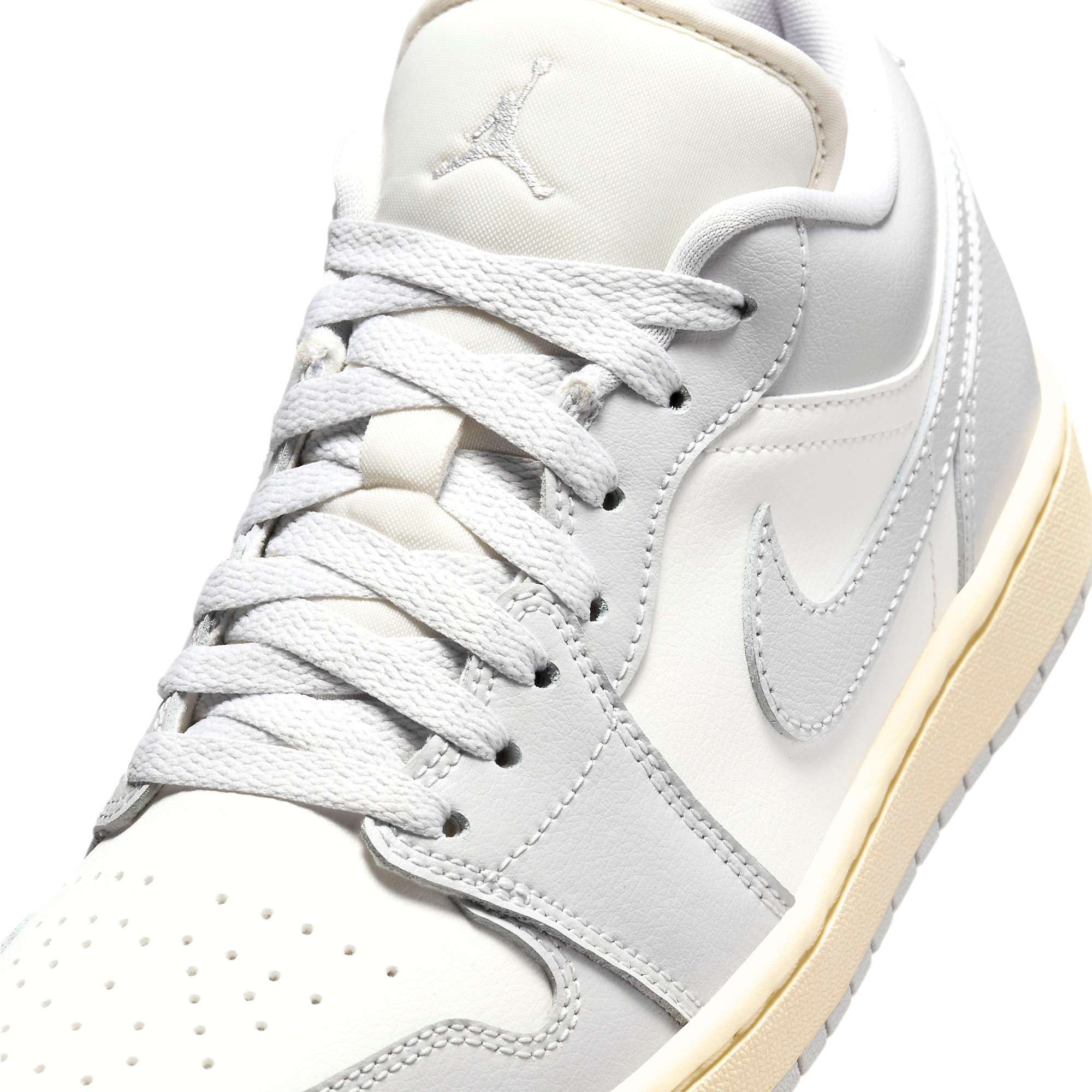  NIKE AIR JORDAN 1 LOW LIGHT GREY SAIL DC0774-103 