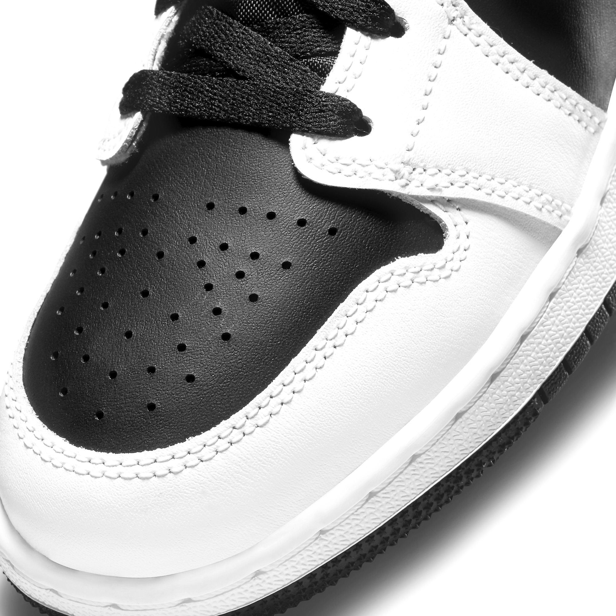  NIKE AIR JORDAN 1 MID WHITE BLACK GOLD 554725-190 
