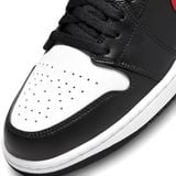  NIKE AIR JORDAN 1 LOW BLACK FIRED RED 553558-063 