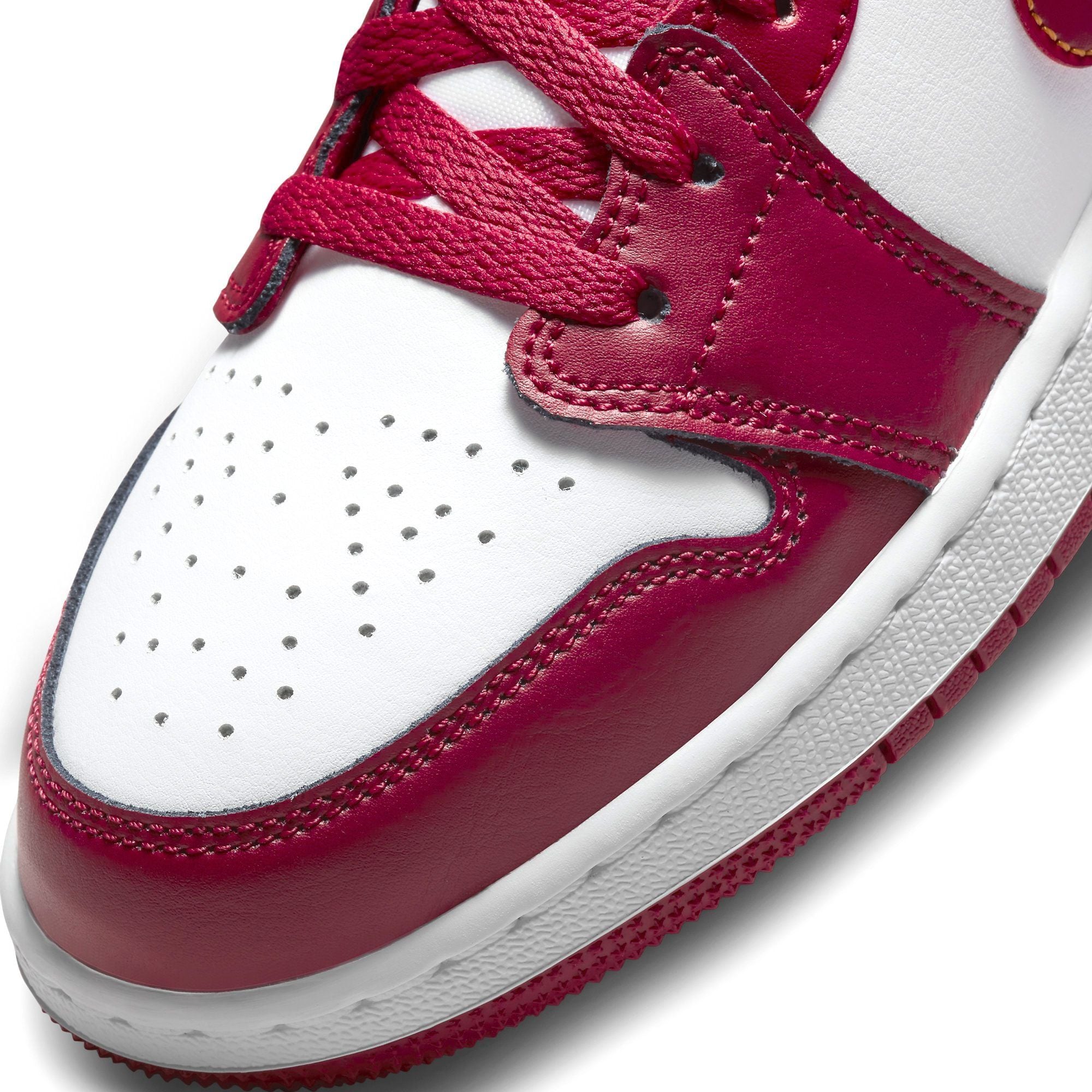  NIKE AIR JORDAN 1 LOW CARDINAL 553560-607 
