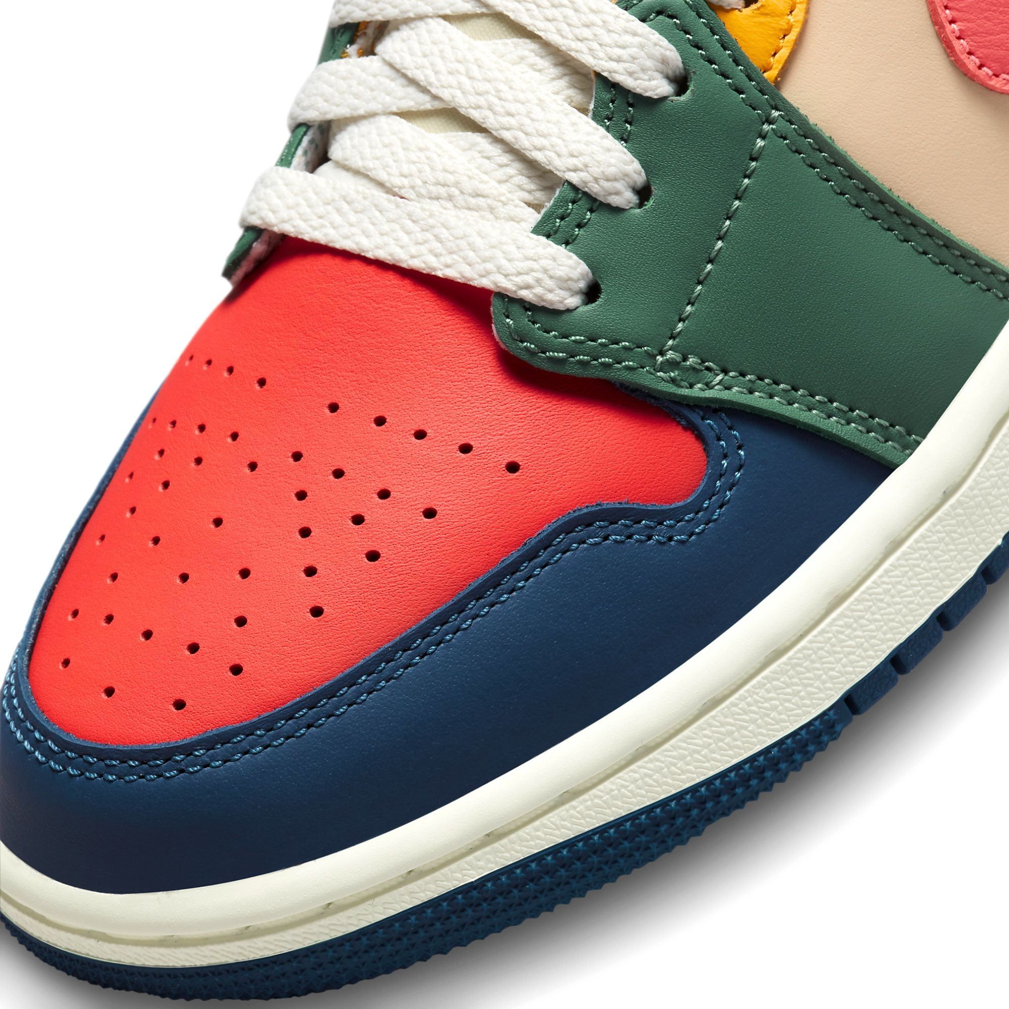  NIKE AIR JORDAN 1 MID MULTI COLOR 2022 W DN3738-400 