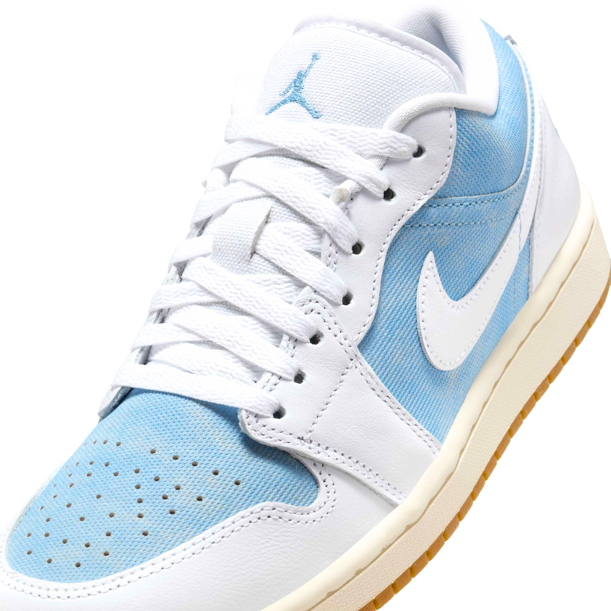  NIKE AIR JORDAN 1 LOW SE DENIM WORN BLUE HQ2004-400 