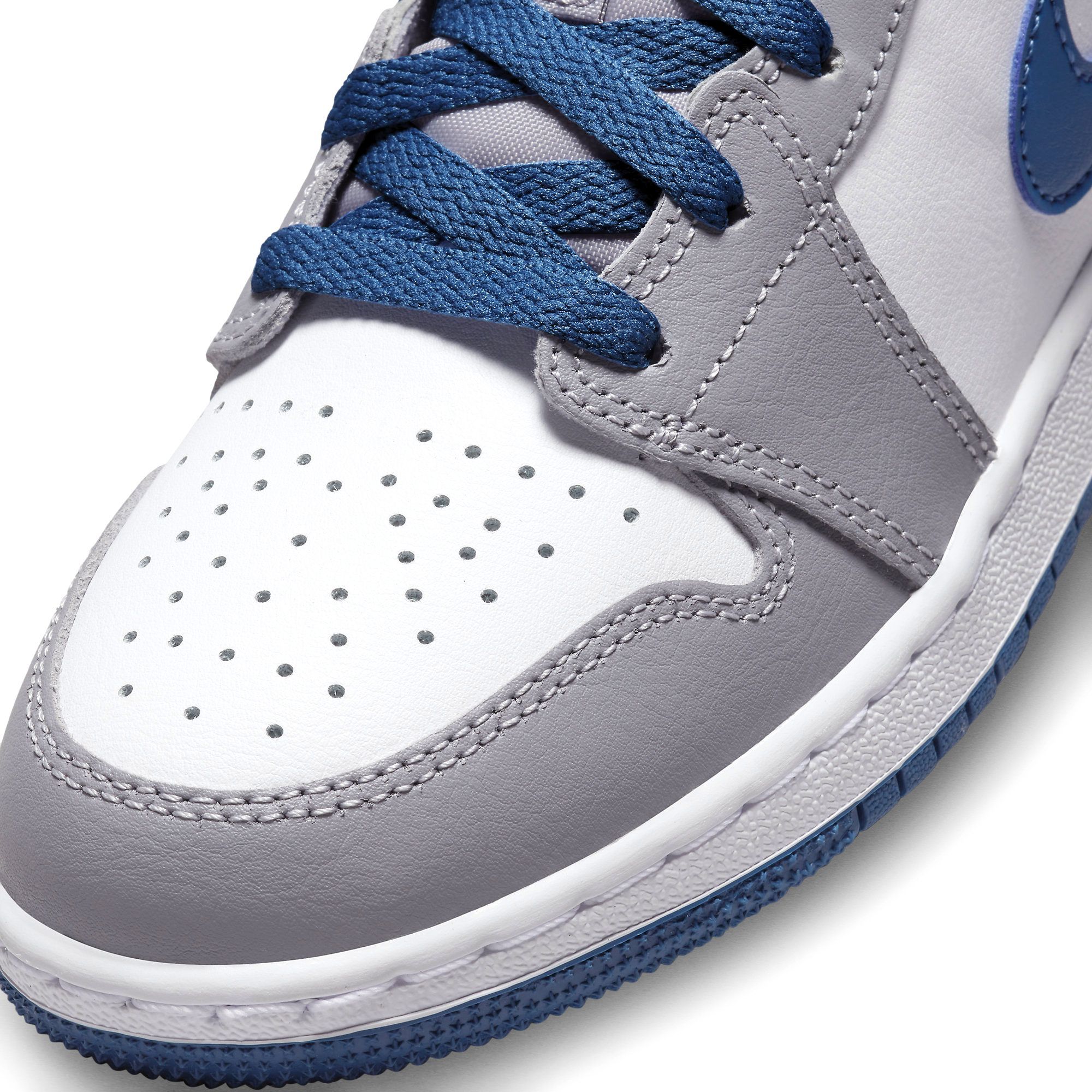  NIKE AIR JORDAN 1 MID CEMENT GREY GS DQ8423-014 