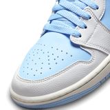  NIKE AIR JORDAN 1 LOW REVERSE ICE BLUE W DV1299-104 