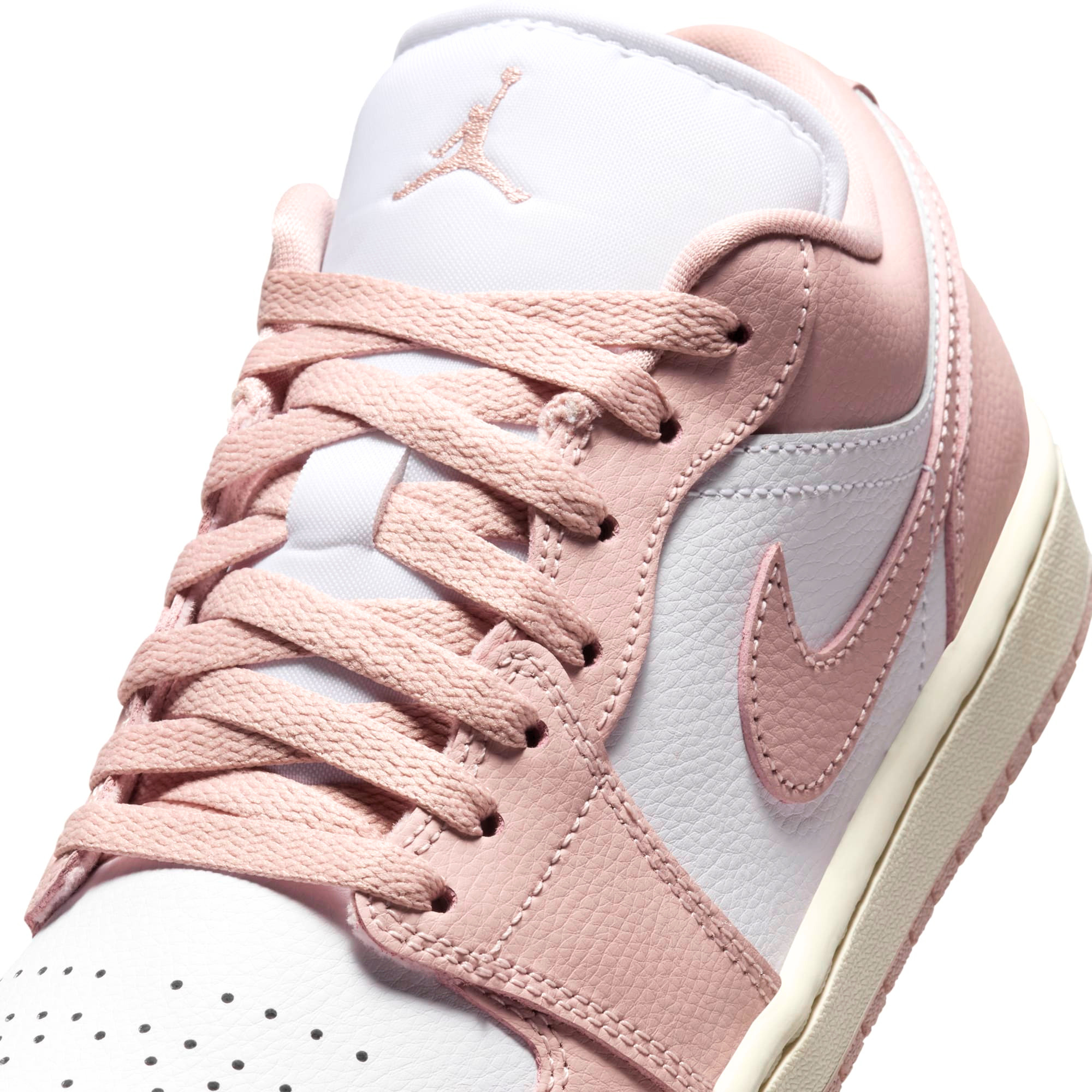  NIKE AIR JORDAN 1 LOW PINK OXFORD DC0774-162 