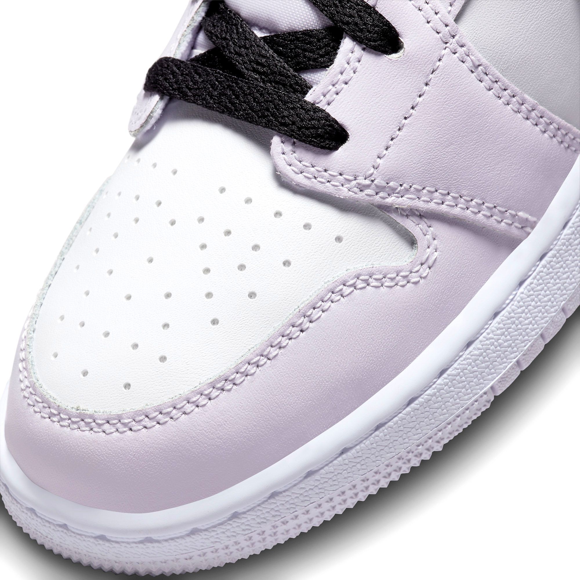  NIKE AIR JORDAN 1 MID BARELY GRAPE GS DQ8423-501 