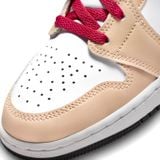  NIKE AIR JORDAN 1 MID LIGHT CARDINAL CURRY GS 554725-201 