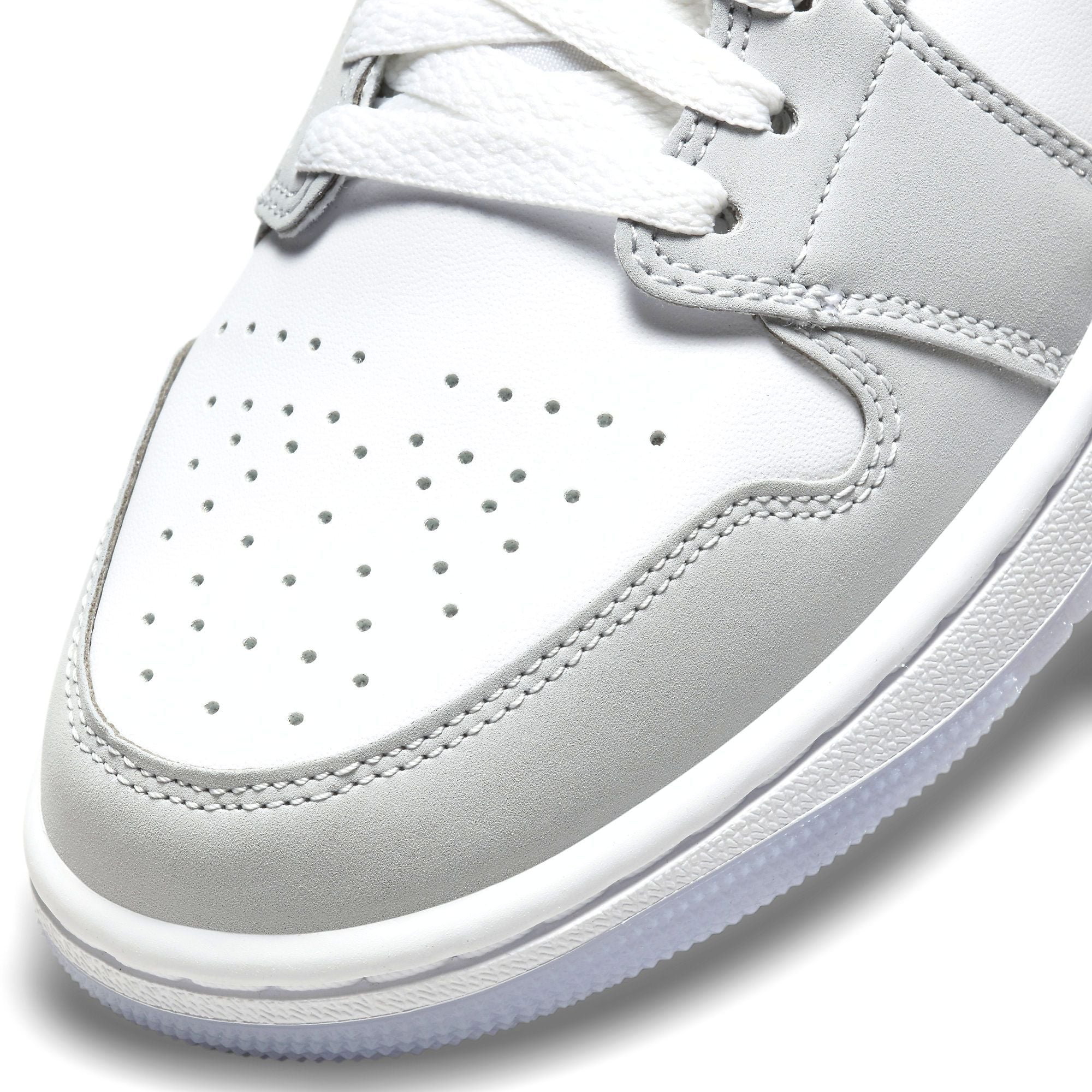  NIKE AIR JORDAN 1 MID WOLF GREY BQ6472-105 
