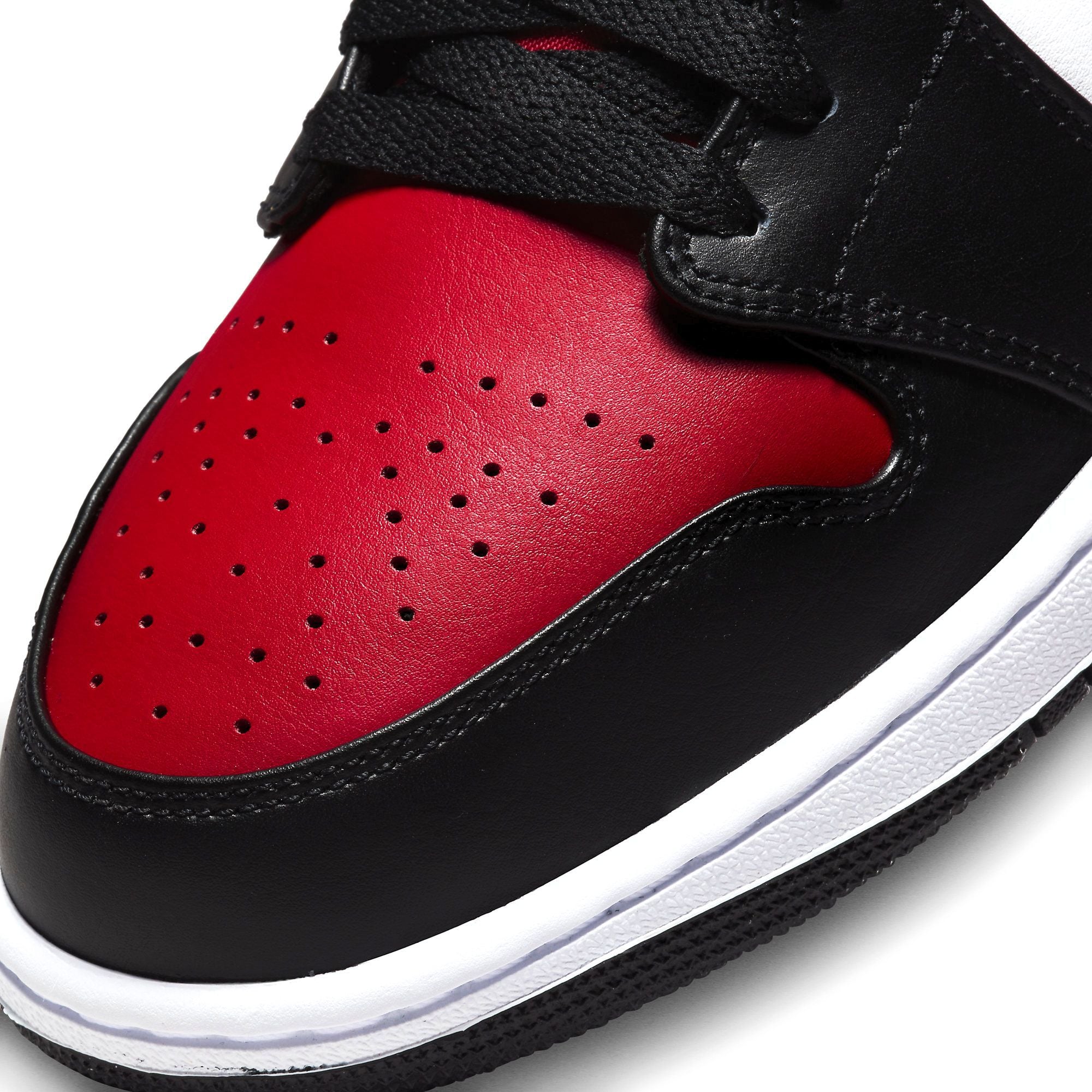  NIKE AIR JORDAN 1 MID BRED TOE 554724-079 