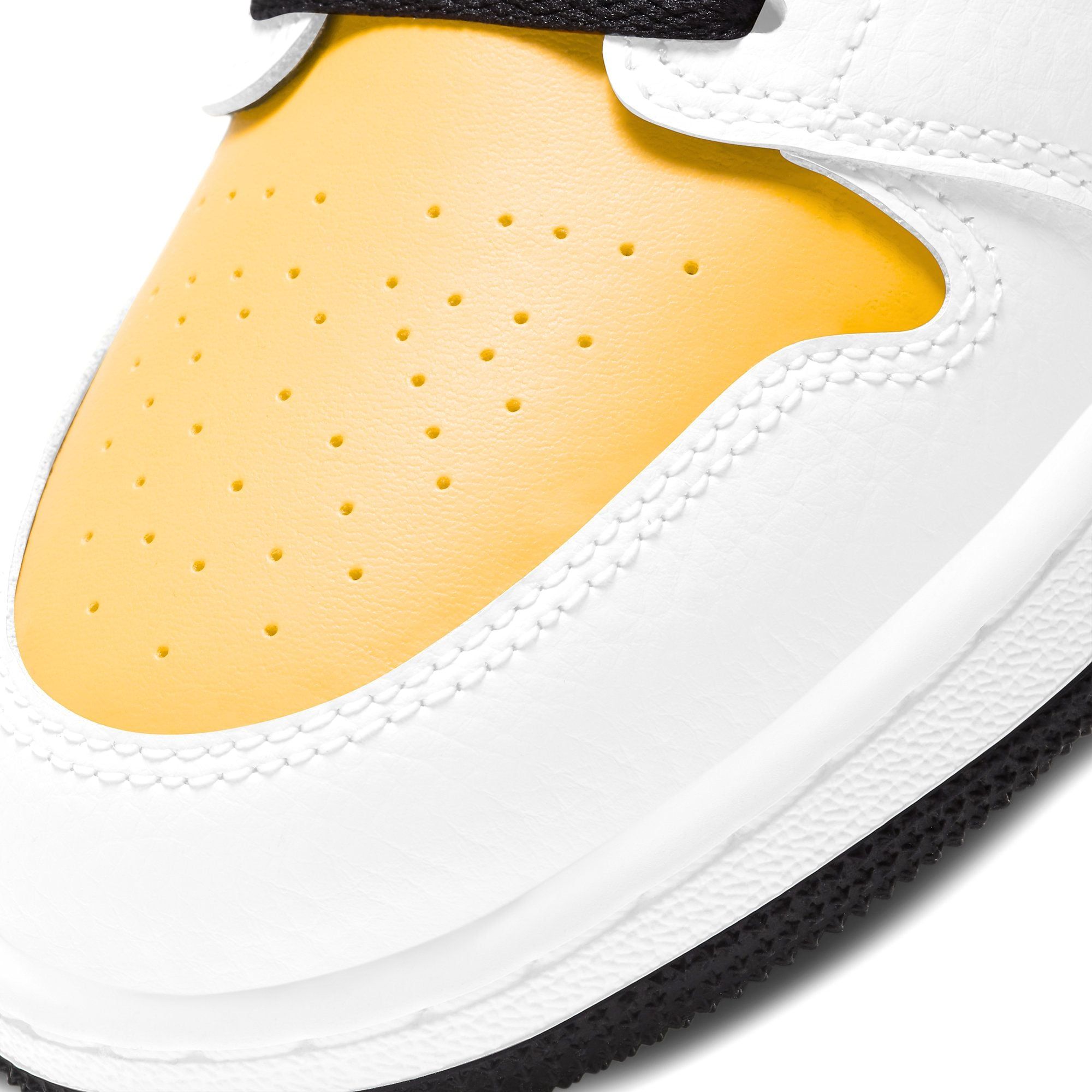  NIKE AIR JORDAN 1 MID UNIVERSITY GOLD 554725-170 