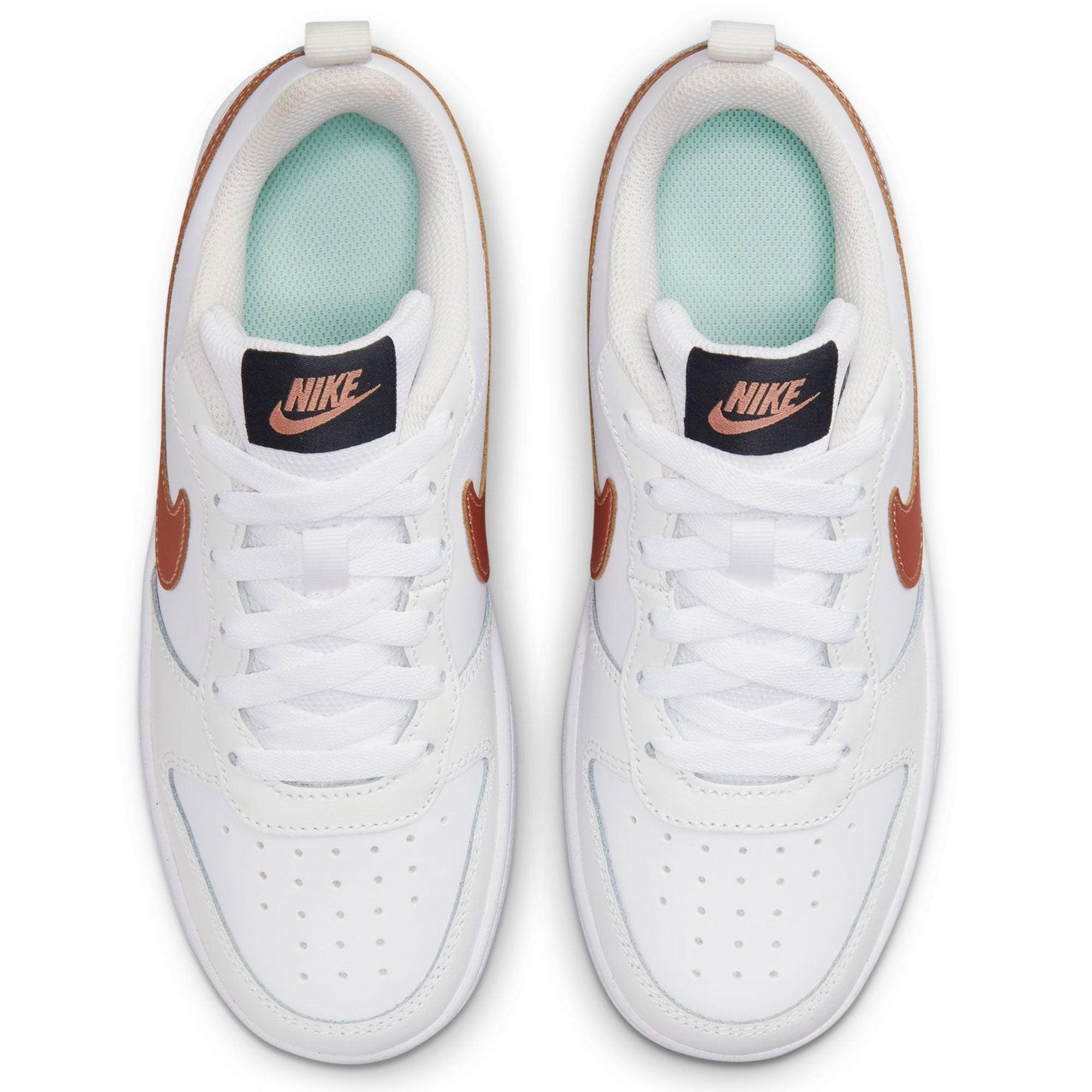  NIKE COURT BOROUGH LOW 2 RED BRONZE BQ5448-116 