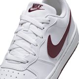  NIKE COURT BOROUGH LOW RECRAFT WHITE BURGUNDY CRUSH DV5456-112 