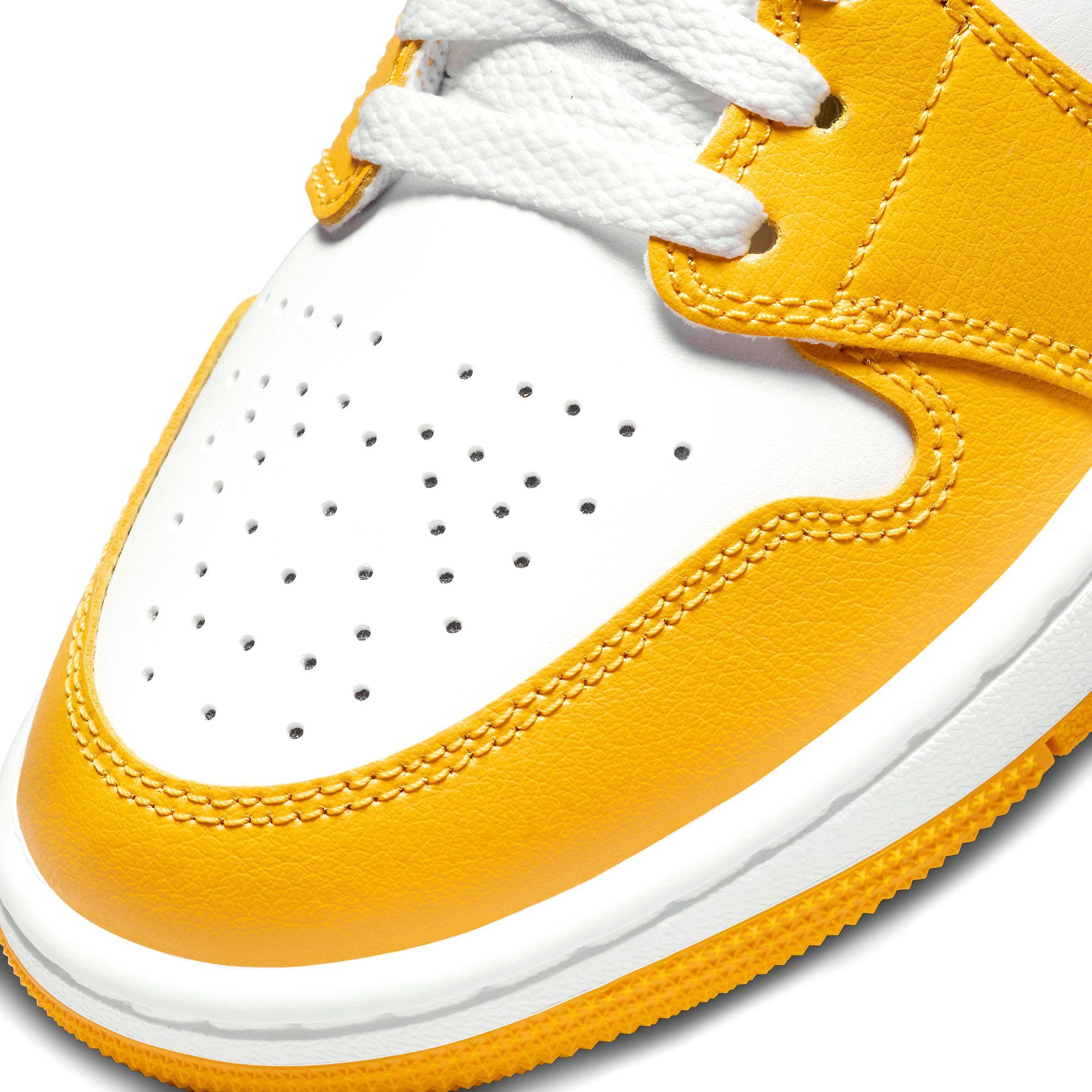  NIKE AIR JORDAN 1 MID UNIVERSITY GOLD W BQ6472-117 