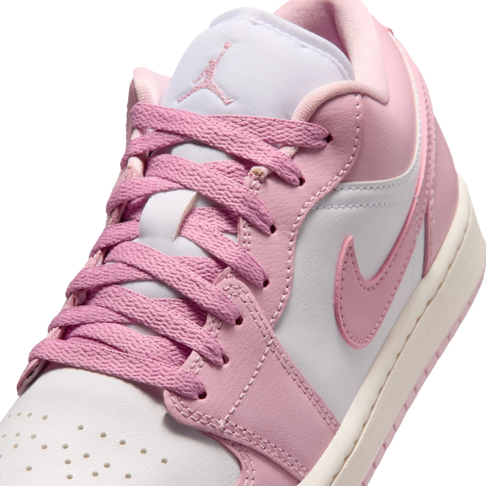  NIKE AIR JORDAN 1 LOW ICED CARMINE WHITE DC0774-607 