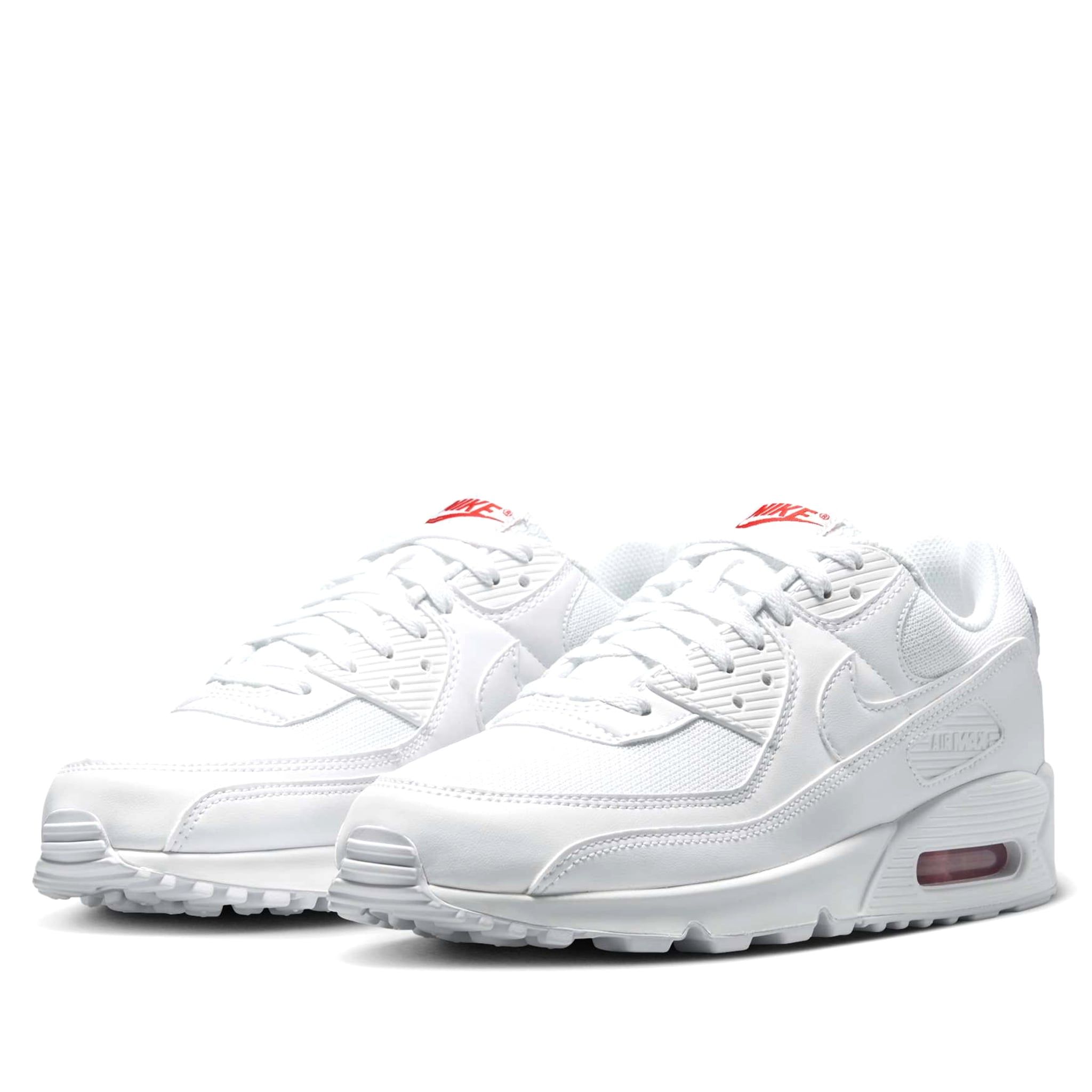  NIKE AIR MAX 90 WHITE LIGHT CRIMSON DM0029-118 