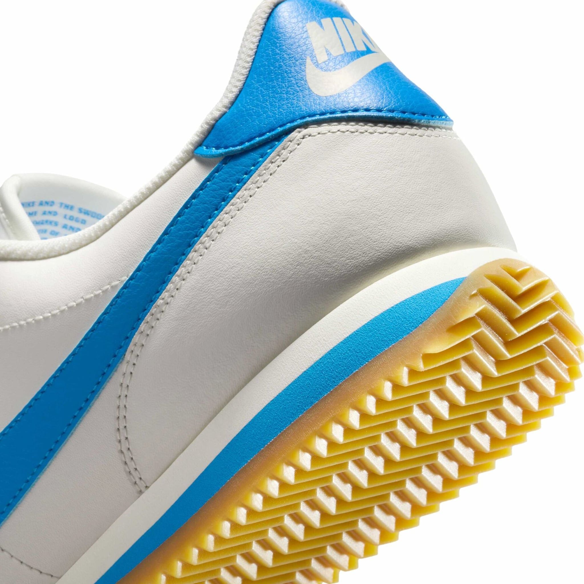  NIKE CORTEZ LEATHER SAIL GUM YELLOW UNIVERSITY RED DM4044-112 