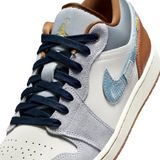  NIKE AIR JORDAN 1 LOW REPAIRED DENIM SWOOSH FZ5042-041 
