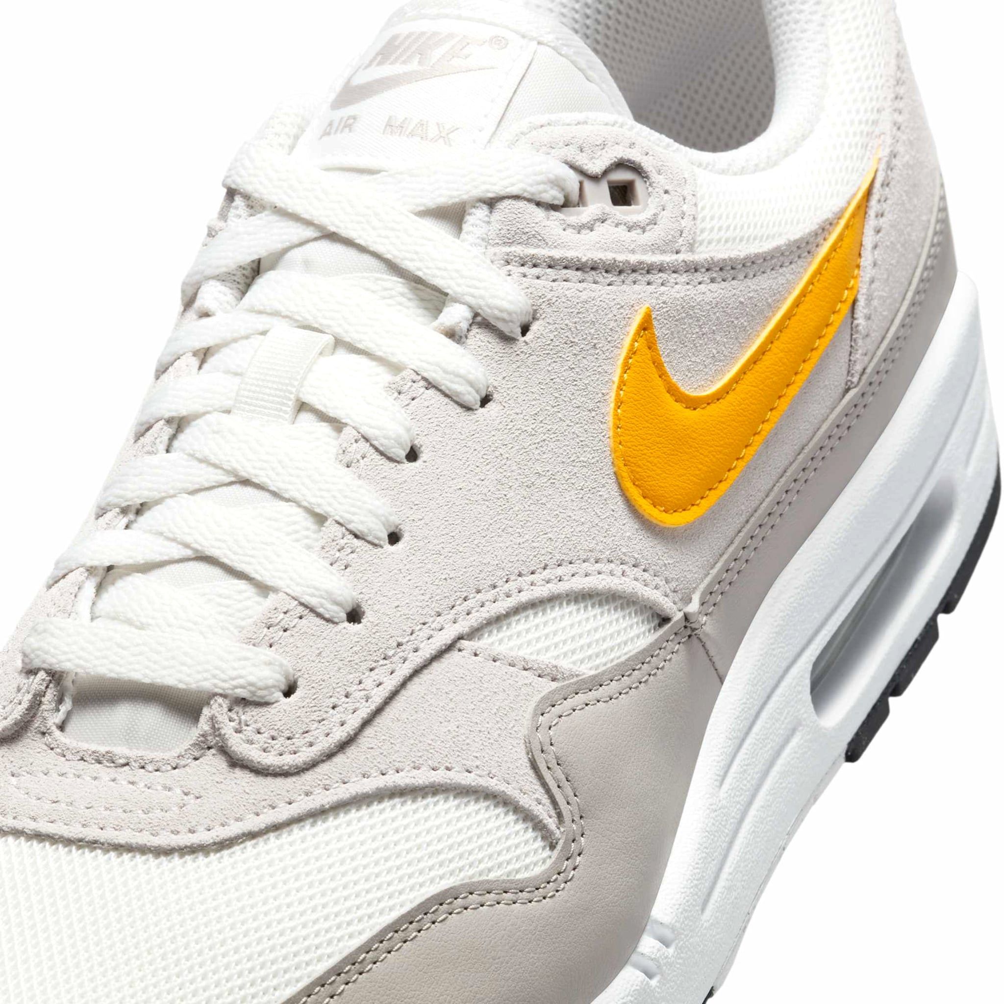  NIKE AIR MAX 1 ESSENTIAL SUMMIT WHITE UNIVERSITY GOLD FZ5808-105 