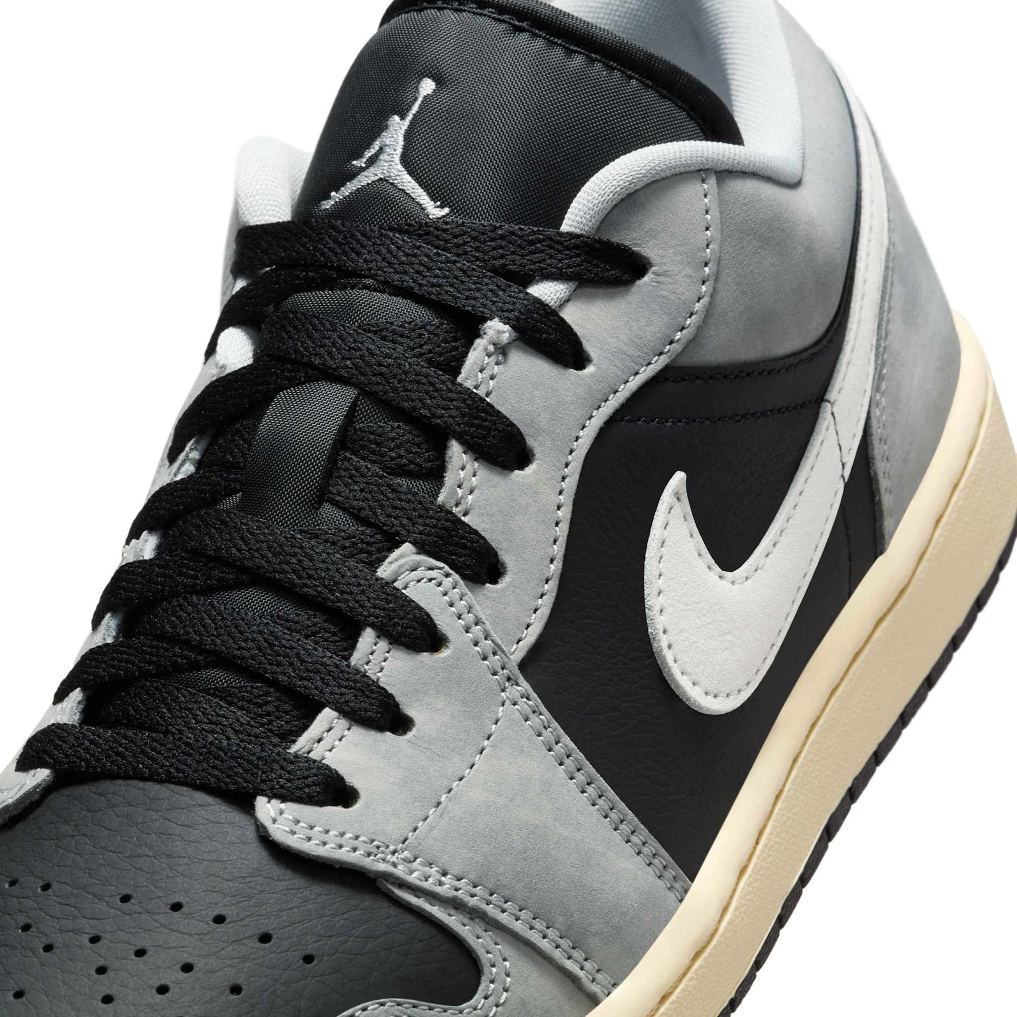  NIKE AIR JORDAN 1 LOW LIGHT SMOKE GREY OFF NOIR HQ2010-012 