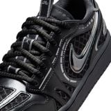  AIR JORDAN 1 LOW METHOD OF MAKE V3 BLACK METALLIC SILVER HQ2186-001 