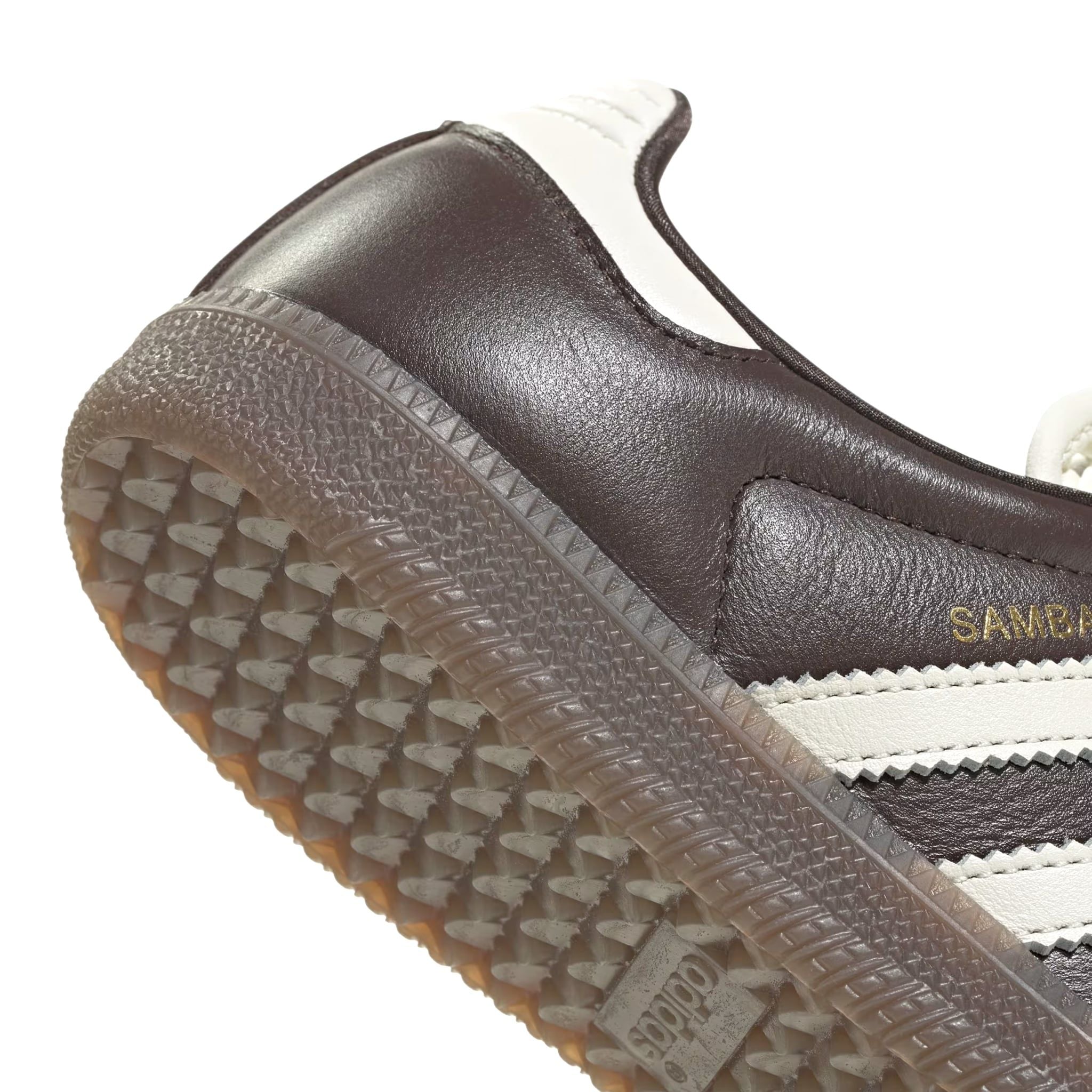  ADIDAS SAMBA OG BASKETWEAVE TONGUE AURORA COFFEE OFF WHITE IH3982 