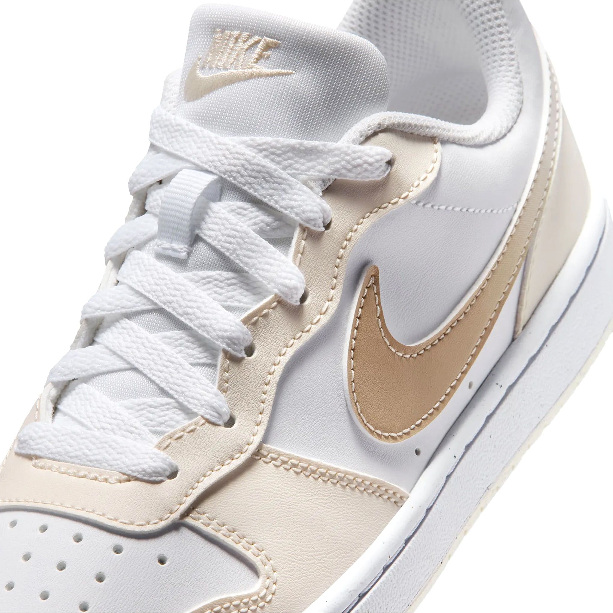  NIKE COURT BOROUGH LOW WHITE CHALK SHIMMER IR5462-100 