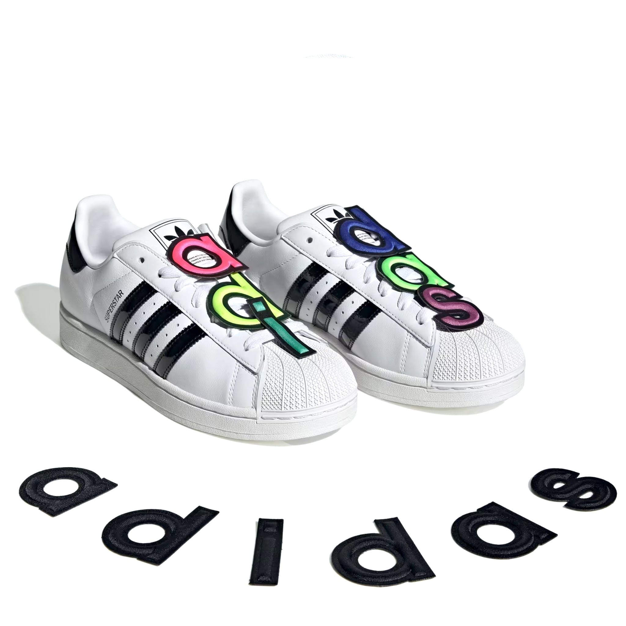  ADIDAS SUPERSTAR II JEREMY SCOTT WHITE BLACK JR3584 