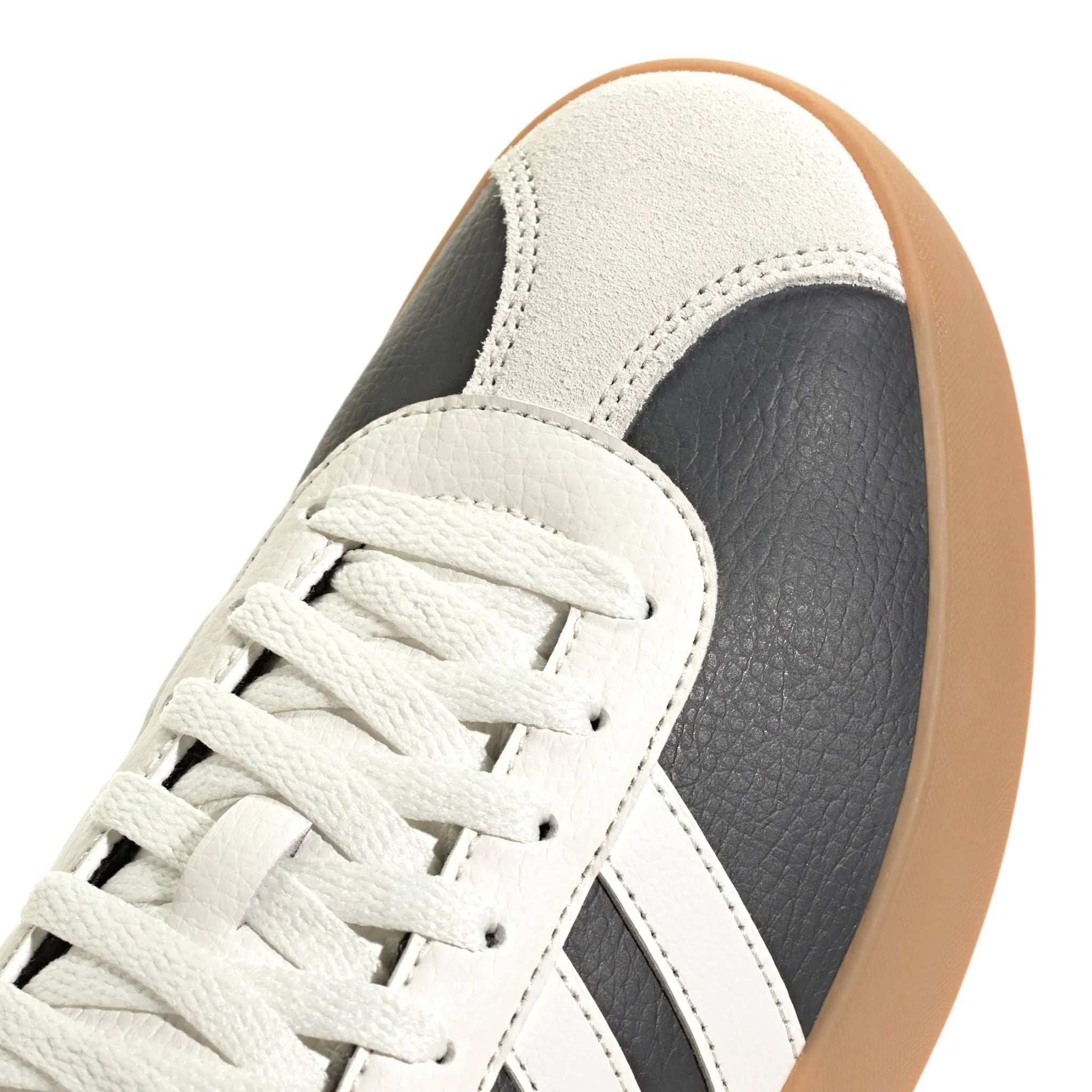  ADIDAS VL COURT 3.0 WHITE BLACK JR8638 