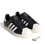  ADIDAS SUPERSTAR II BLACK WHITE OFF WHITE KI0981 