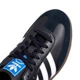 ADIDAS SAMBA MULE BLACK WHITE LB3815 
