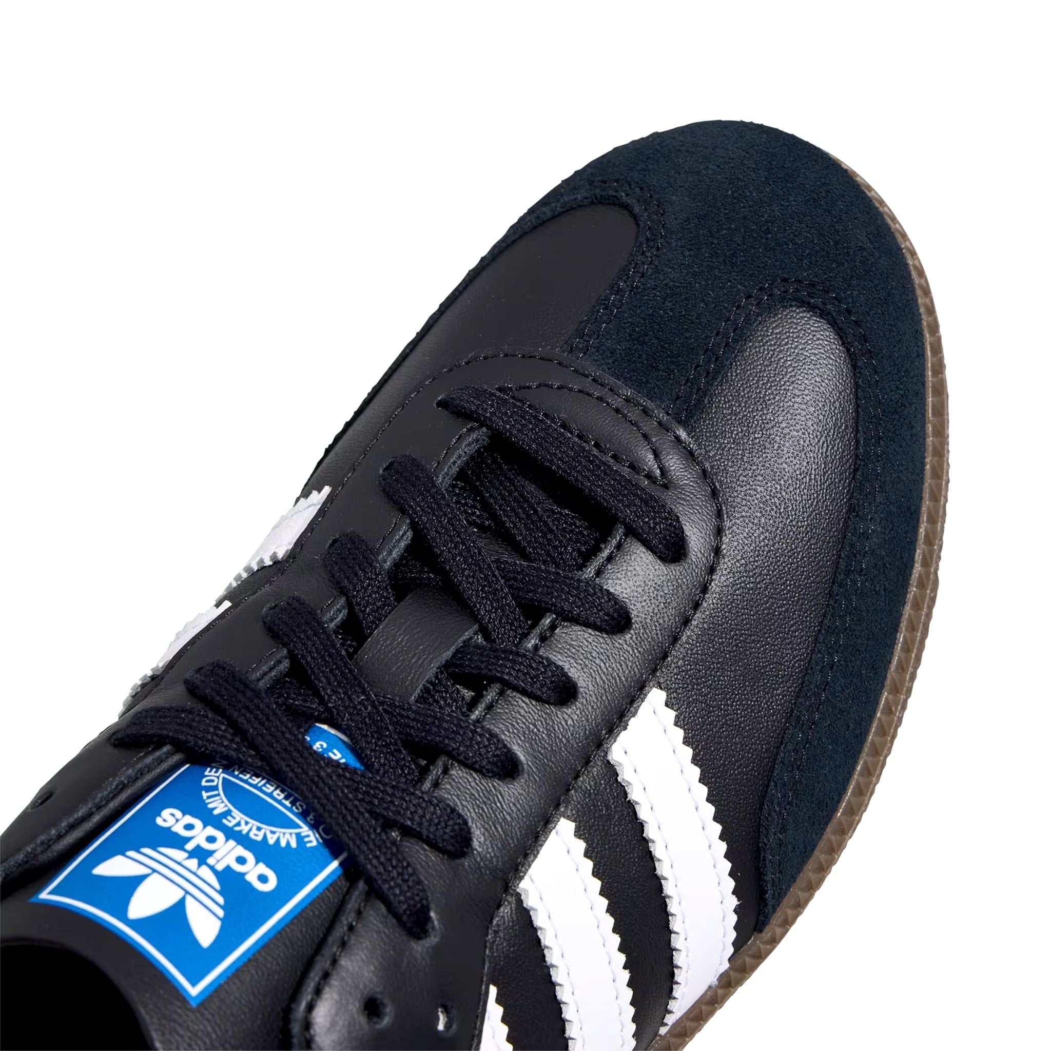  ADIDAS SAMBA MULE BLACK WHITE LB3815 