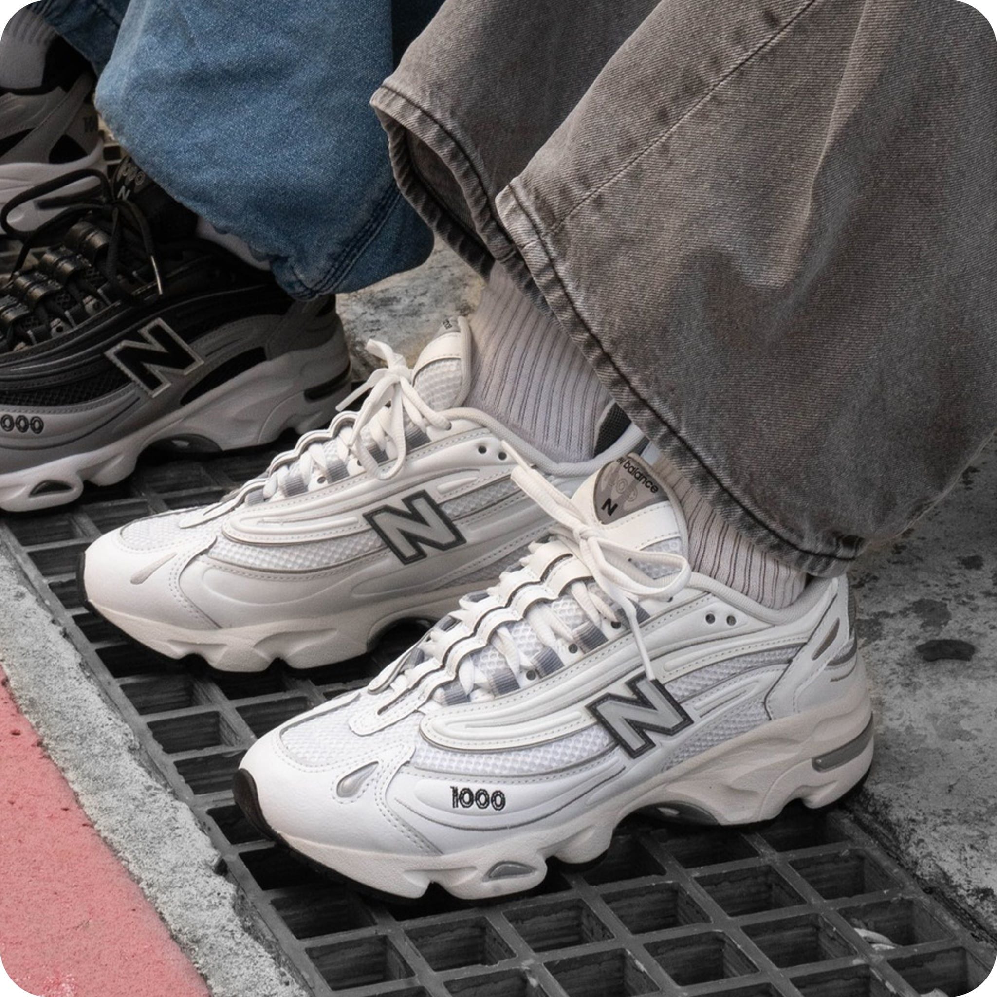  NEW BALANCE 1000 WHITE M1000D 