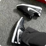  NIKE BIG NIKE LOW BLACK WHITE 355152-016 