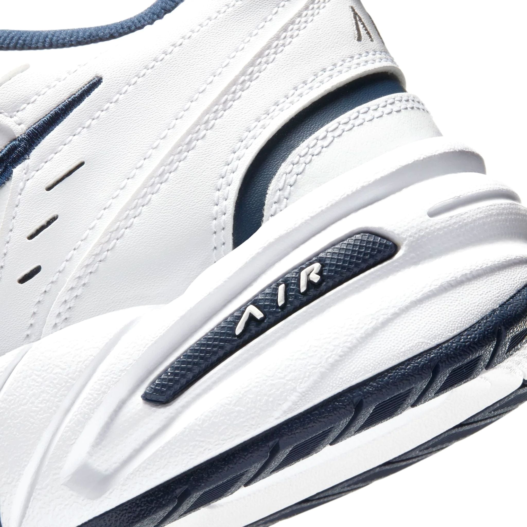  NIKE AIR MONARCH IV WHITE NAVY 415445-102 