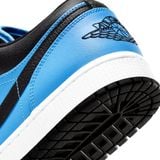  NIKE AIR JORDAN 1 LOW UNIVERSITY BLUE BLACK 553558-403 