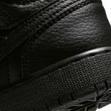  NIKE AIR JORDAN 1 MID TRIPLE BLACK 554725-091 