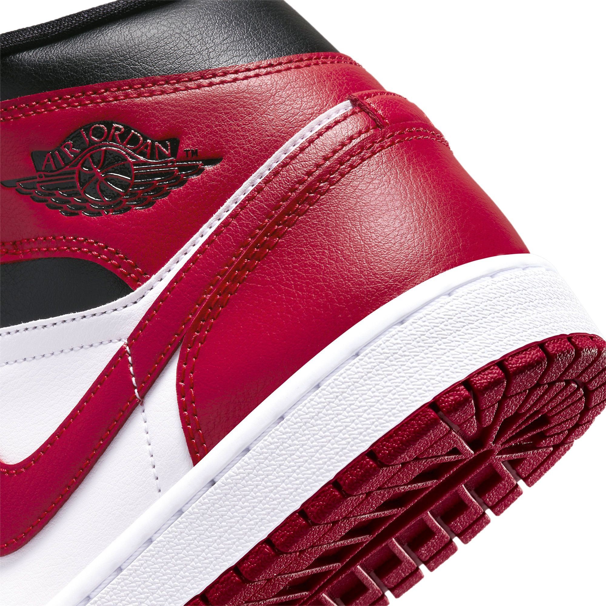  NIKE AIR JORDAN 1 MID ALTERNATE BRED TOE W BQ6472-079 
