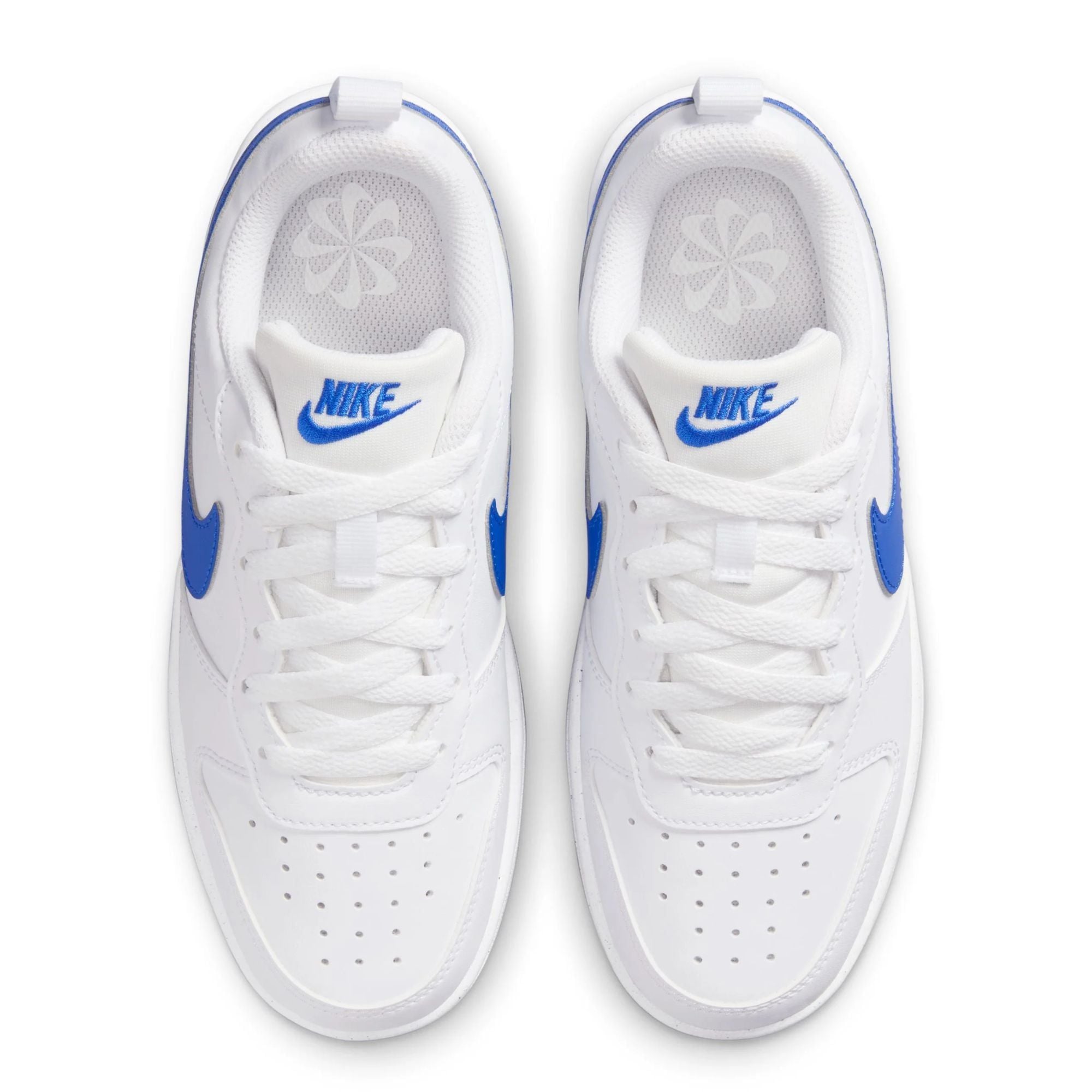  NIKE COURT BOROUGH LOW RECRAFT WHITE HYPER ROYAL DV5456-110 
